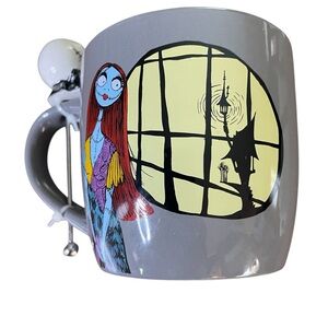 Disney Nightmare Before Christmas Gray Mug